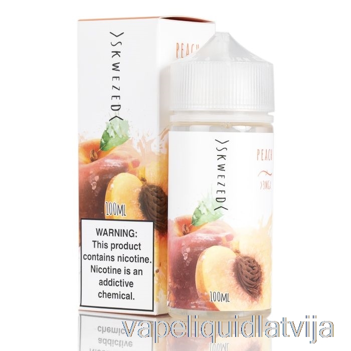 Peach By Skwezed E-liquid - 100ml 0mg Vape šķidrums